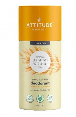 Attitude Přírodní tuhý deodorant s arganovým olejem bez vůně 85g