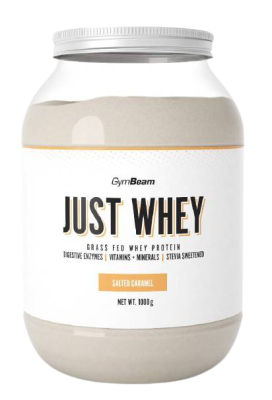 GymBeam Just Whey 1000g slaný karamel