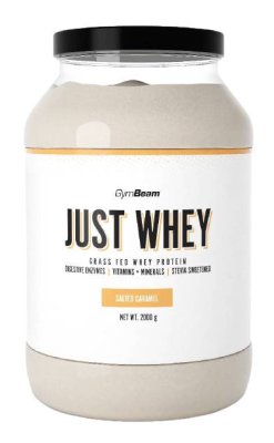 GymBeam Just Whey 2000g slaný karamel