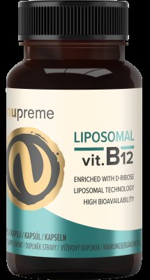 Nupreme Liposomal Vit. B12, 30 kapslí