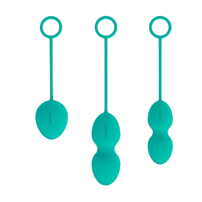 Svakom Gejša kuličky Nova Kegel Balls Zelené 3ks
