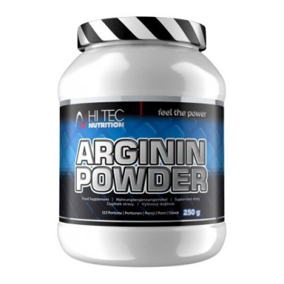 HiTec Nutrition Arginin Powder 100% AAKG bez příchutě 250g