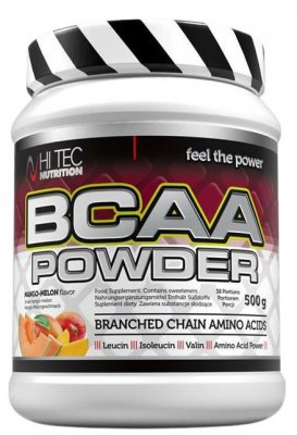 HiTec Nutrition BCAA Powder mango, meloun 500g