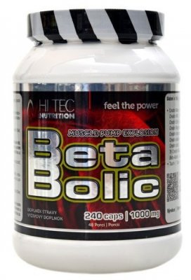 HiTec Nutrition Beta Bolic 240 kapslí