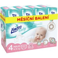 Linteo Baby Plenky Prémium Maxi (8-15 kg) 200 ks