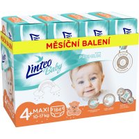Linteo Baby Plenky Prémium Maxi+ (10-17kg) 184 ks