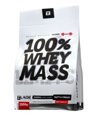 HiTec Nutrition 100% Whey mass gainer vanilka 1500g