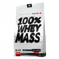 HiTec Nutrition 100% Whey mass gainer jahoda 6000g