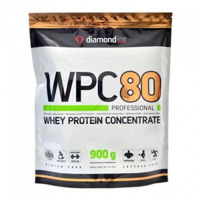 HiTec Nutrition Diamond line WPC 80 protein vanilka 900g