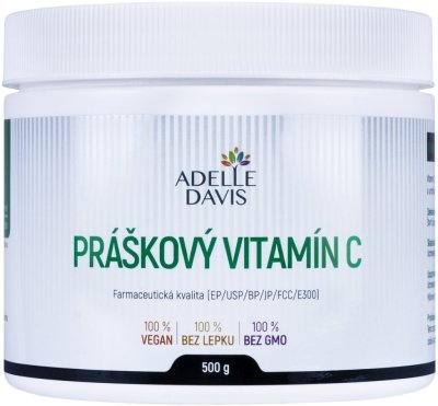 Adelle Davis Vitamín C práškový 500g