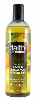 Faith in Nature Sprchový gel Grapefruit & pomeranč 400 ml