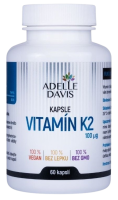 Adelle Davis Vitamín K2 100 mcg 60 kapslí