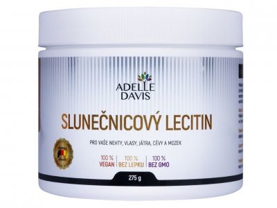 Adelle Davis Slunečnicový lecitin 275g