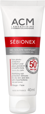 ACM Sébionex zmatňující krémový gel SPF50+ 40ml