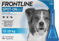 Frontline Spot On Dog M 10-20kg, Pipeta 3x1,34ml