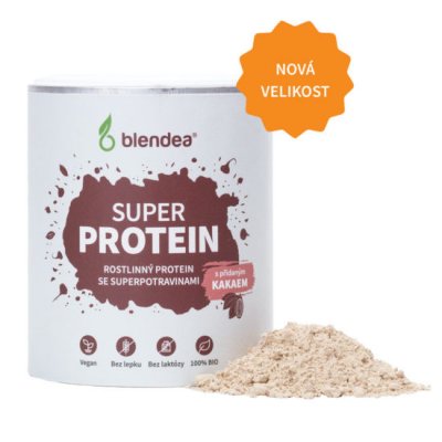 Blendea SUPERPROTEIN Směs rýžového proteinu a 3 superpotravin 300g