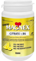 Magnex Citrate 375 mg+B6 žvýkací tablety 100 ks
