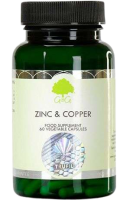 G&G Vitamins Zinc & Copper Zinek a meď 60 kapslí