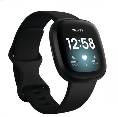 Fitbit Versa 3 Chytré hodinky black/black aluminum