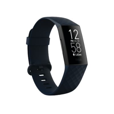 Fitbit Charge 4 Fitness náramek storm blue/black