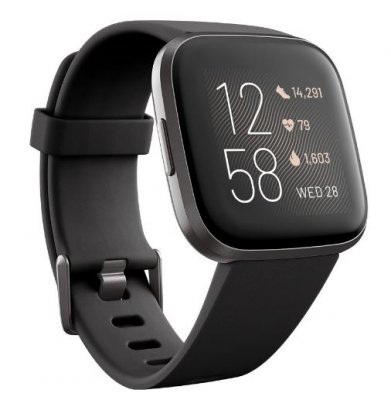 Fitbit Versa 2 (NFC) Chytré hodinky black/carbon