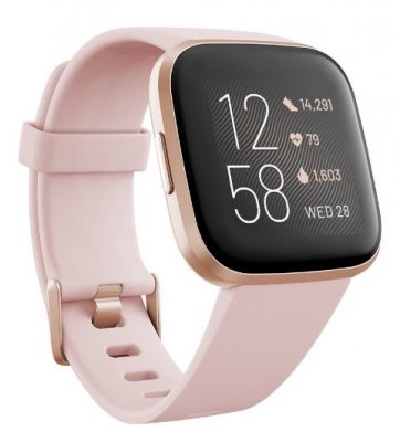 Fitbit Versa 2 (NFC) Chytré hodinky petal/copper rose