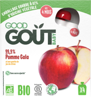 Good Gout BIO Jablko 4x85g Good Gout BIO Jablko 4x85g