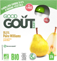 Good Gout BIO Hruška 4x85g Good Gout BIO Hruška 4x85g