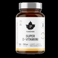 Puhdistamo Super Vitamin D 4000iu 120 kapslí