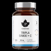 Puhdistamo Triple Zinc + Vitamin C 120 kapslí