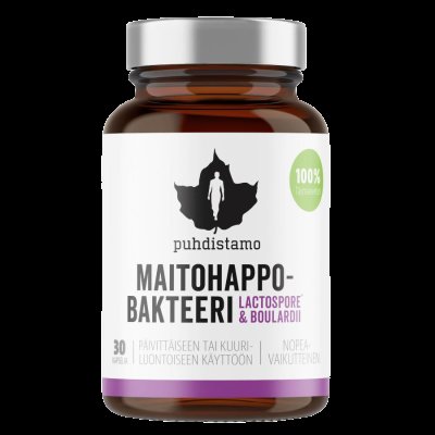 Puhdistamo Probiotika Lactic Acid Bacteria Boulardii 30 kapslí