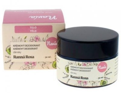 Navia Dámský krémový deodorant Ranní rosa BIO 30ml