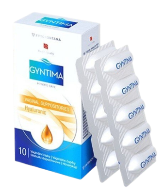 Fytofontana GYNTIMA Hyaluronic vag.čípky 10ks