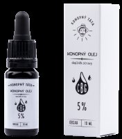 Konopný Táta CBG Konopný olej 5% 10ml