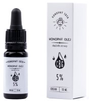 Konopný Táta CBG Konopný olej 5% 10ml