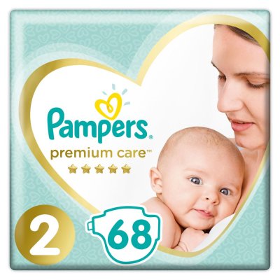 II. jakost Pampers Premium Value Pack S2 68ks