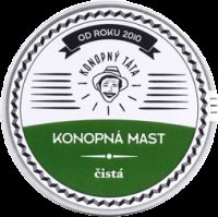Konopný Táta Konopná mast čistá 80ml