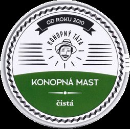 Konopný Táta Konopná mast čistá 80ml Konopný Táta Konopná mast čistá 80ml