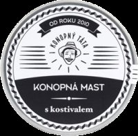 Konopný Táta Konopná mast s kostivalem 80ml Konopný Táta Konopná mast s kostivalem 80ml