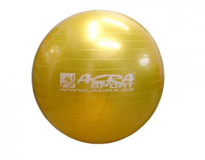 Acra Gymnastic Ball žlutý 65cm