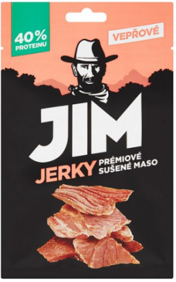Jim Jerky Vepřové sušené maso 10x23g