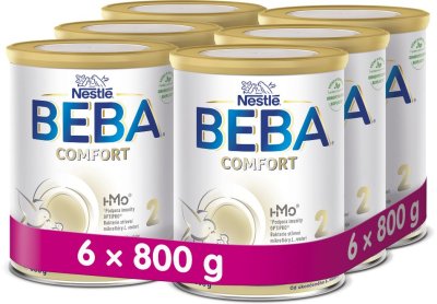 BEBA Comfort 2 HMO 6x800 g