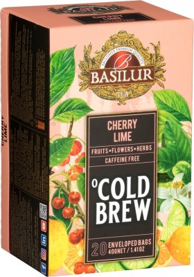 BASILUR Cold Brew Cherry Lime 20x2g