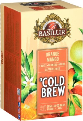 BASILUR Cold Brew Orange Mango 20x2g