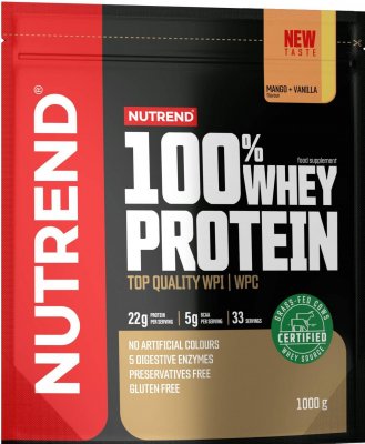 NUTREND 100% Whey Protein mango/vanilka 1000 g