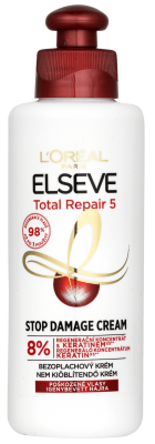 L'Oréal Paris Elseve Total Repair 5 Stop Damage Cream bezoplachová péče 200 ml