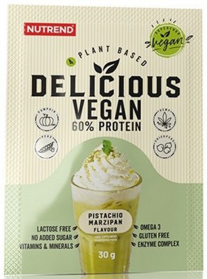 Nutrend Delicious Vegan 60% Protein pistácie/marcipán 450g