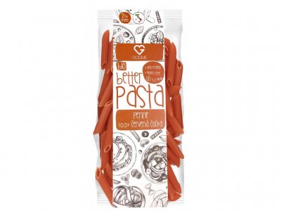 GOODIE Červená čočka - Penne BIO 250g