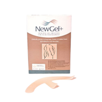 New Gel+ Béžová náplast ve tvaru kotvy 2ks