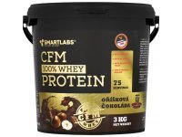 Smartlabs CFM 100% Whey Protein oříšková čokoláda 3000g